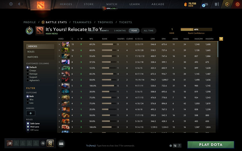 Herald I | MMR: 1 - Behavior: 10000