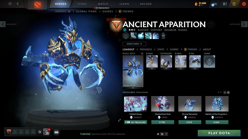 Ancient I | MMR: 3857 - Behavior: 9760