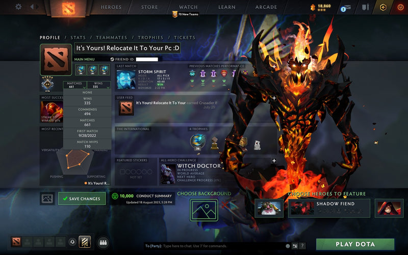 Guardian V | MMR: 1419 - Behavior: 10000