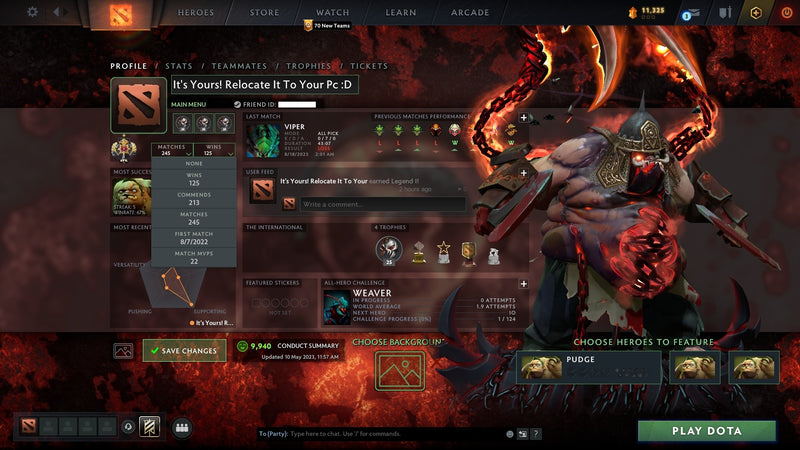 Legend I | MMR: 3147 - Behavior: 9940