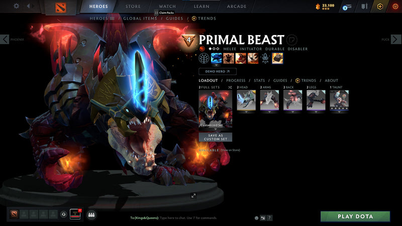 Immortal | MMR: 5699 - Behavior: 9330