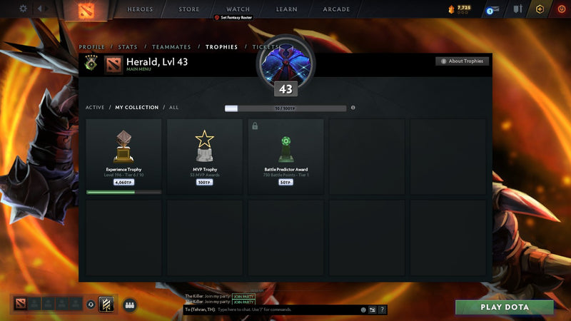 Herald V | MMR: 530 - Behavior: 10000