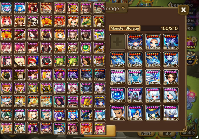 [Asia] Endgame | Ongyouki, Kovarci, Hanwul + 2300 scrolls, 13k crystals