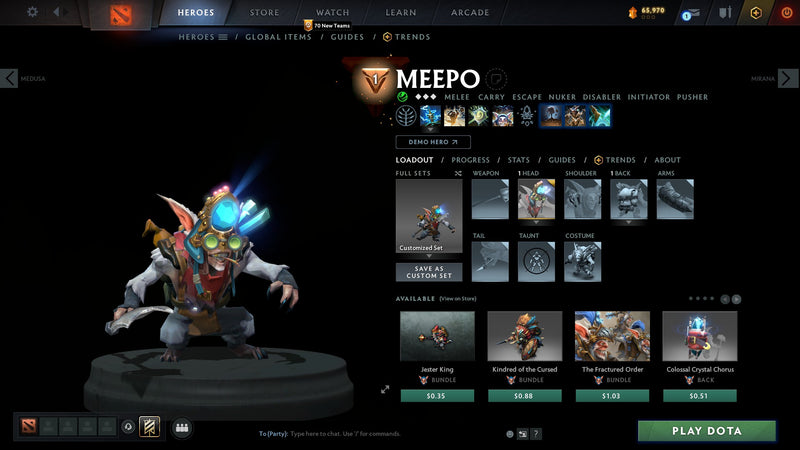 Herald I | MMR: 117 - Behavior: 9378