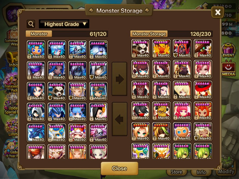 [Asia] Endgame | Douman, Eivor, Dorothy, Grogen, Pater +51nat. Bonus: 3800 scrolls, 27k crystals