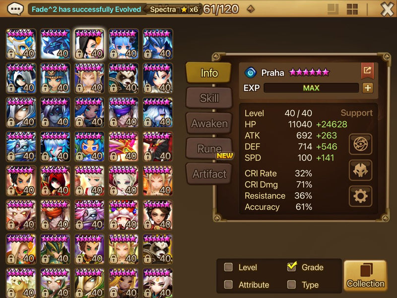 [Asia] Endgame | Douman, Eivor, Dorothy, Grogen, Pater +51nat. Bonus: 3800 scrolls, 27k crystals