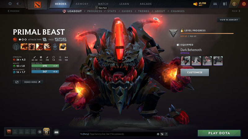 Immortal [1215] | MMR: 7406 - Behavior: 10125 - Communication: 10125