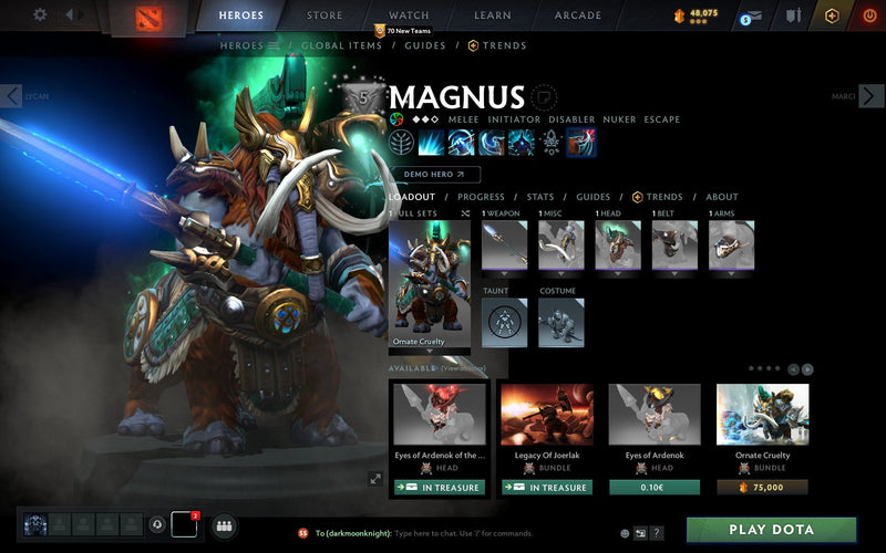 Legend II | MMR: 3354 - Behavior: 9507