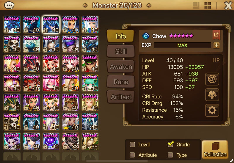 [Asia] Midgame | Narsha, Craka + 1000 scrolls