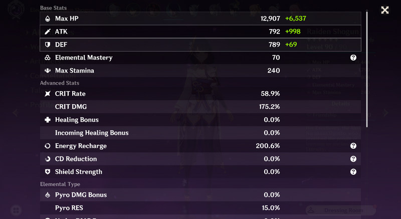 [America] AR57 - Xiao, Hu Tao, Eula, Raiden Shogun, Klee, Qiqi, Mona, Miko, Venti, Ganyu, Keqing (C4)