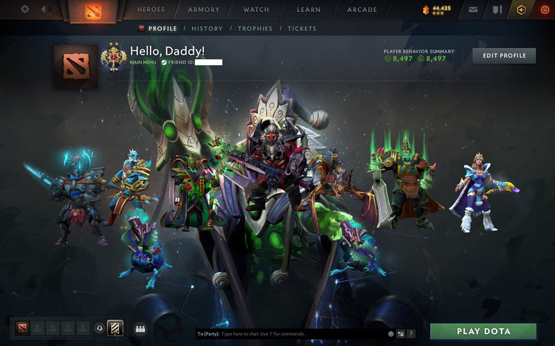 Legend II | MMR: 3327 - Behavior: 8497 - Communication: 8497