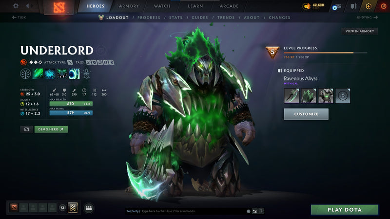 Legend II | MMR: 3216 - Behavior: 8750 - Communication: 8750