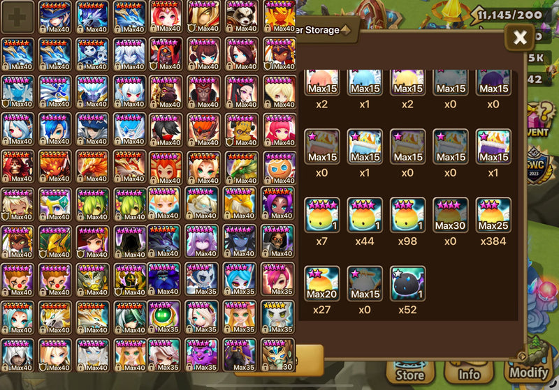 [Asia] Midgame | Narsha, Craka + 1000 scrolls