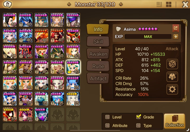 [Asia] Midgame | Asima, Hanwul +21nat. Bonus: 2000 scrolls, 15k crystals