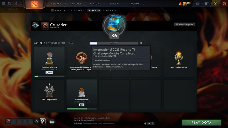 Crusader IV | MMR: 2083 - Behavior: 9460 - Communication: 10345