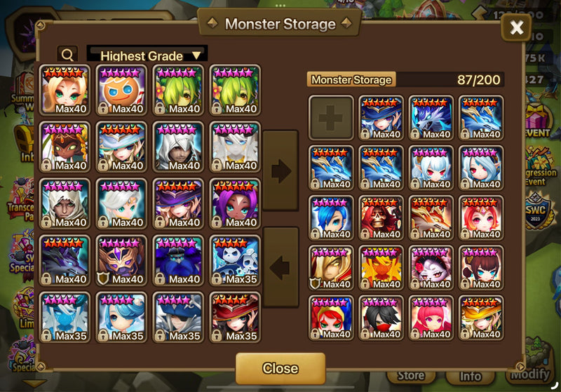 [Global] Midgame | Nicki, Alexandra, Vancliffe + 2900 scrolls, 17k crystals