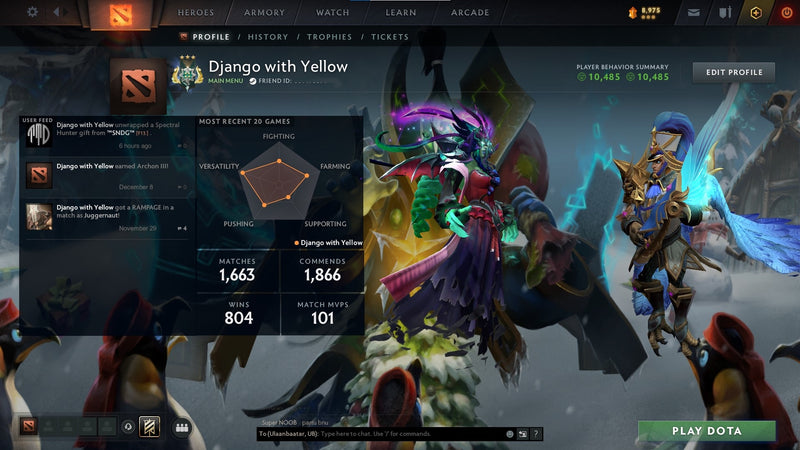 Archon III | MMR: 2508 - Behavior: 10485 - Communication: 10485