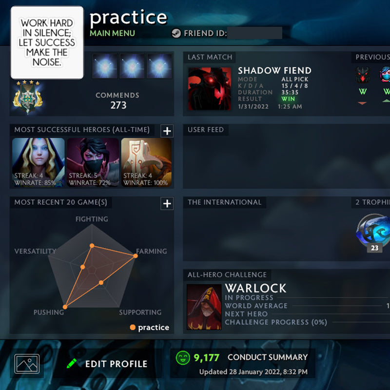 Archon IV | MMR: 2920 - Behavior: 9177