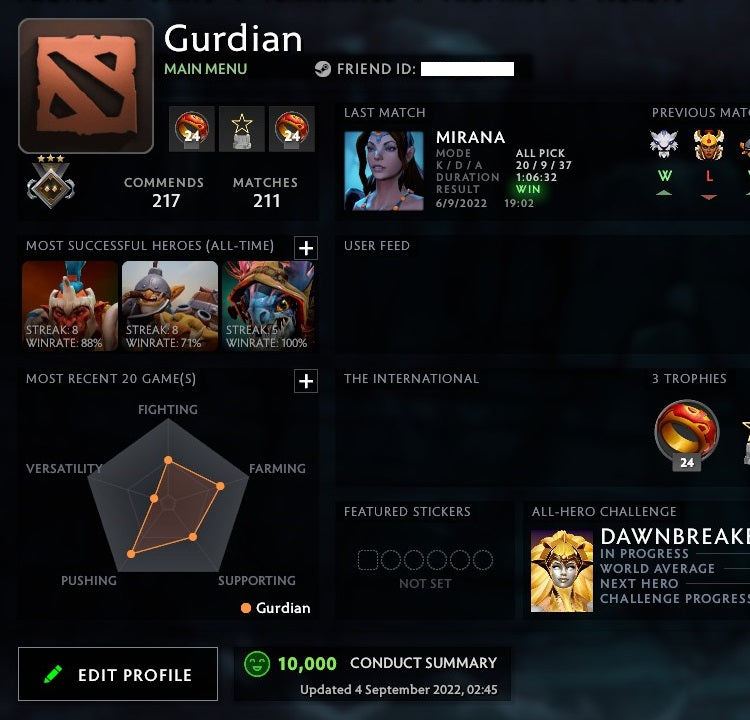 Guardian III | MMR: 1040 - Behavior: 10000