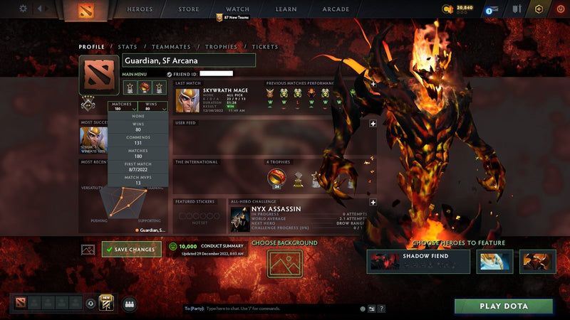 Guardian V | MMR: 1420 - Behavior: 10000